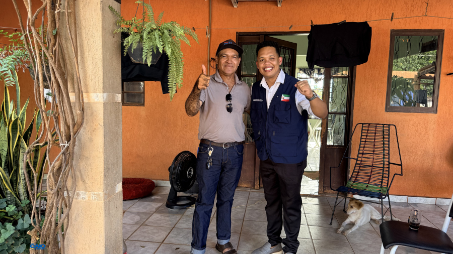 Vereador Caio Cordeiro cobra solução para buraco no Jardim Glória II que persiste há mais de dois anos