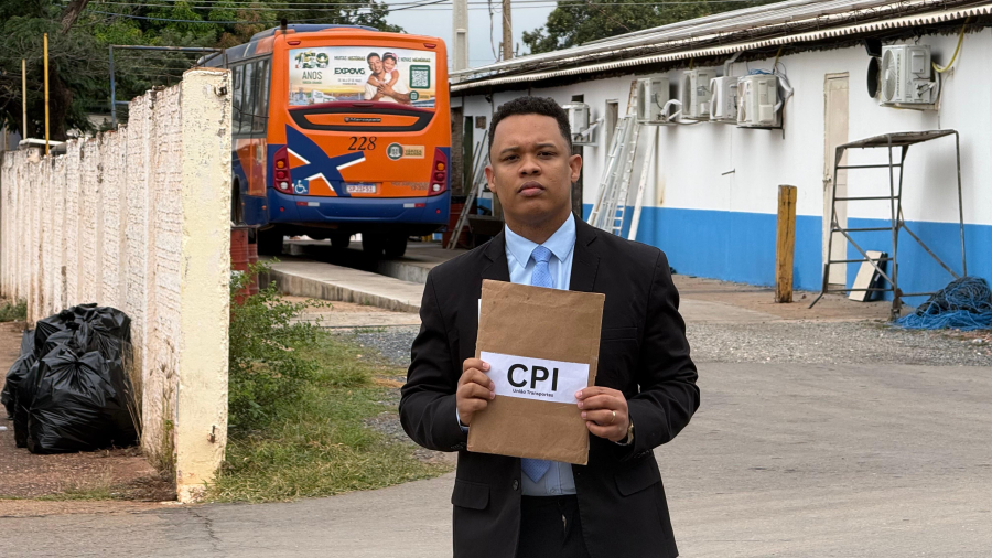 Caio Cordeiro protocola CPI para investigar União Transportes em Várzea Grande