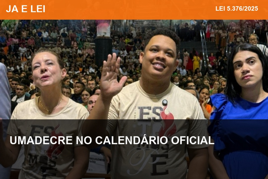 UMADECRE NO CALENDÁRIO OFICIAL