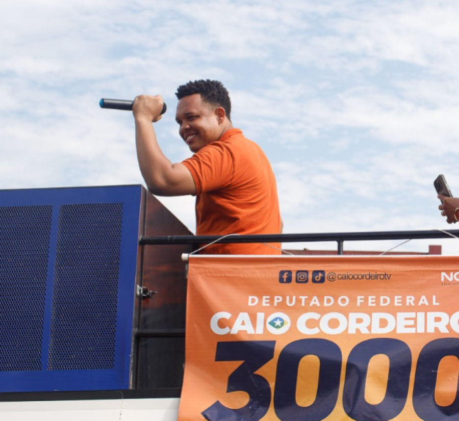   Na reta final, Caio Cordeiro destaca ligação com VG e defende representação local em Brasília